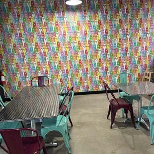 Inside seating