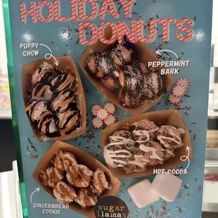 Holiday donuts