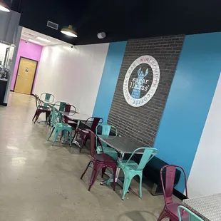 Inside seating