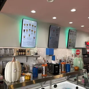 Coffee, Tea, and Mini Donut Sweet Shop