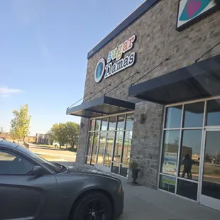 Outside