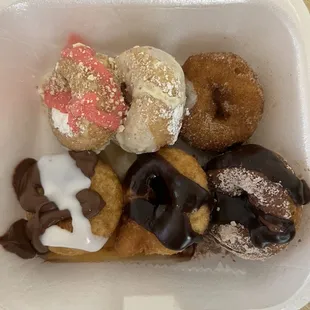 Example of mini donuts