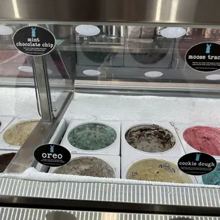 Ice cream flavors