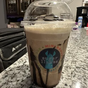 Raspberry White Chocolate Frappe