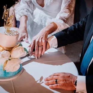 The sweetness of cake cutting