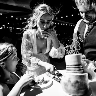 Savoring every last piece of cake