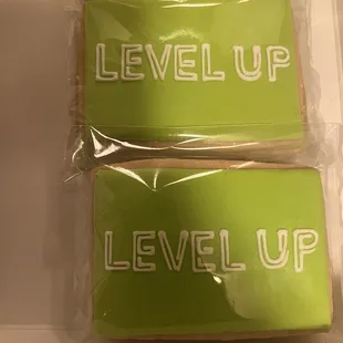Level up cookies