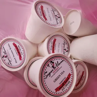 Sugar is overloaded for 10 pints durian, matcha green tea, black sesame &amp; $14 each pint 11/21/24