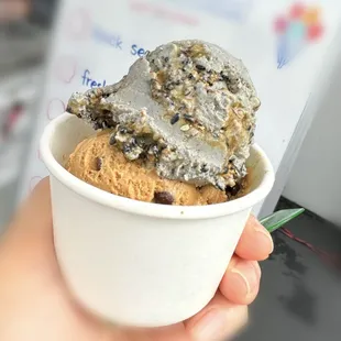 Coffee &amp; Black Sesame Brittle