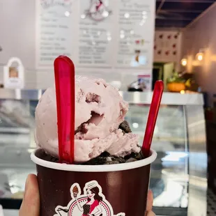 Raspberry lychee and sesame brittle