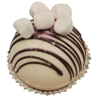 White Chocolate Strawberry Bomb