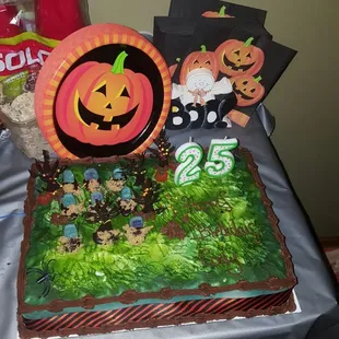 a halloween cake