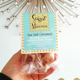 Sea salt caramels