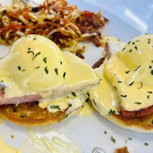 Classic Eggs Benedict.