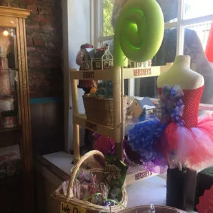 a display in a store