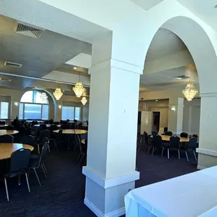 Another angle of our spacious banquet room