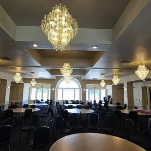Huge banquet room