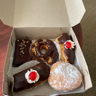 Saturday's assortment of fresh baked goodies