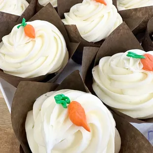 Carrot Cupcake with cream cheese frosting
