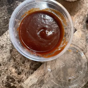 The tasty bbq sauce