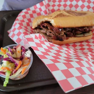 Brisket sandwich