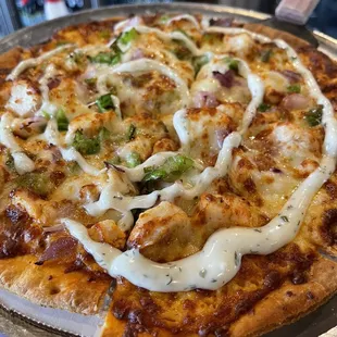 Buffalo Chicken Pizza