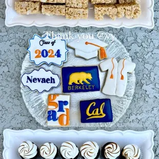 Rice crispy treats, cooked &amp; s&apos;more&apos;s cupcakes