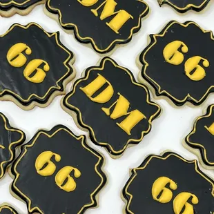 Sugar cookies for class reunion.