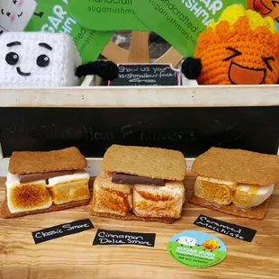 Handcrafted S'mores.