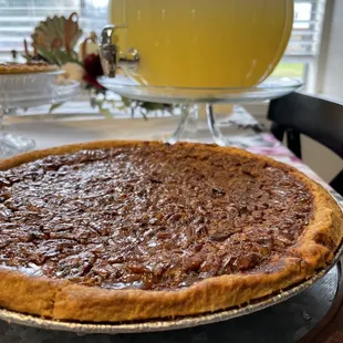 Twelve inch pecan pie!