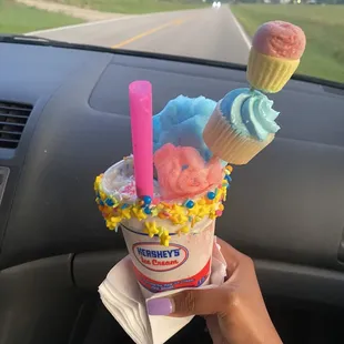 Cotton Candy Fancy Shake