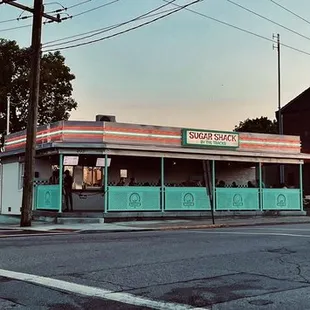 Street View of the Sugar Shack by the Tracks