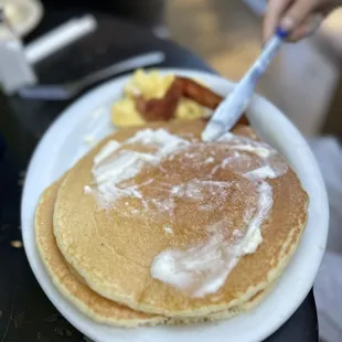 Breakfast special with bacon