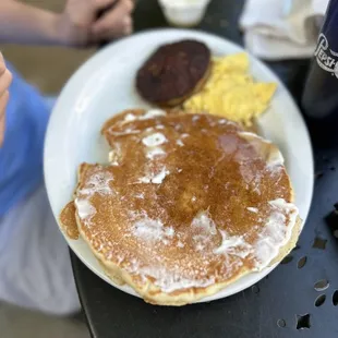 Breakfast special with sausage