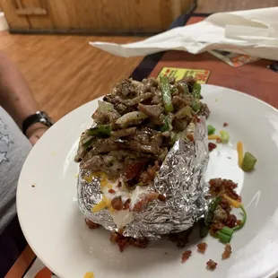 steak, food