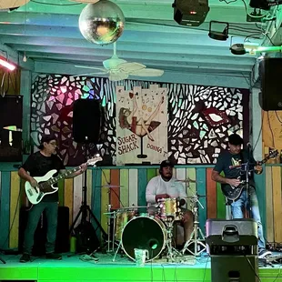 Live music Thursday through Saturday.