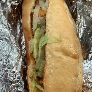 Shrimp Poboy | IG @Kurlykonnoisseur