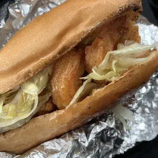 Shrimp Poboy | IG @Kurlykonnoisseur