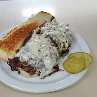 Real &quot;Ribeye&quot; Philly Cheesesteak