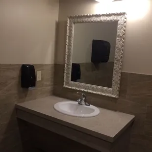 brand new restrooms (gals)...