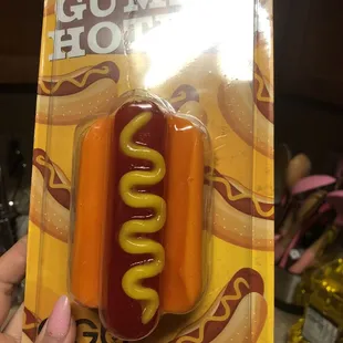 Large hot dog gummy