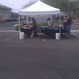 Naked City Sweets booth