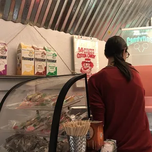 Flavors of cotton candy