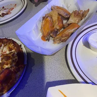 Garlic sauce had a bit of a bite. Tasty