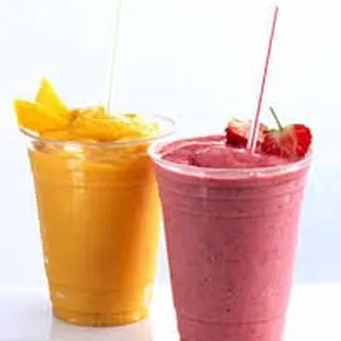 Our FRESH smoothies are build your own!  ALL FRESH food!  No artificial flavorings or syrups.