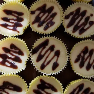 brownie cheese cupcakes