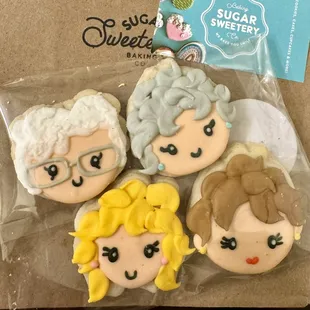 11.18.23 I purchased these Golden Girls vanilla bean sugar cookies $12