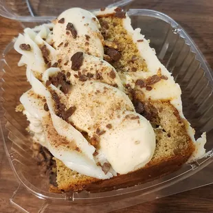 Slice of Pumpkin Spice Cake