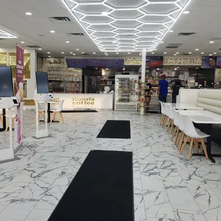 the inside of a store