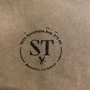 Cute stamps on their bags